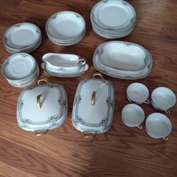 Antique Carrollton China Set 