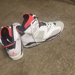 Nike Air Jordan 6s Retro Tinker White Infrared Grey