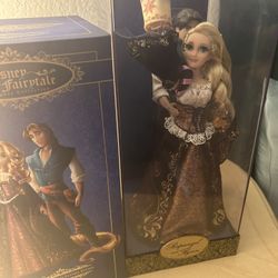 Disney Designer Rapunzel Flynn Rider Dolls