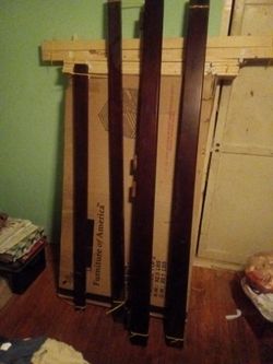 Furniture of America "California II " Twin/Full Bunk Bed Dark Walnut