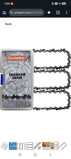 Opuladuo 6 Inch Pruning Chainsaw Chain