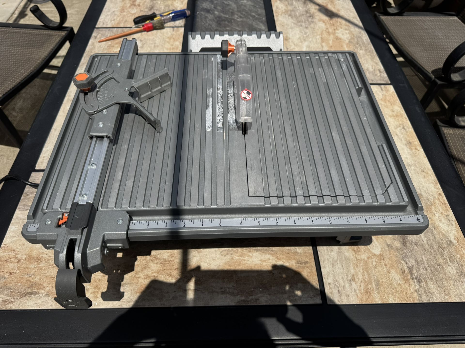 6.5-Amp 7 in. Blade Corded Table Top Wet Tile Saw