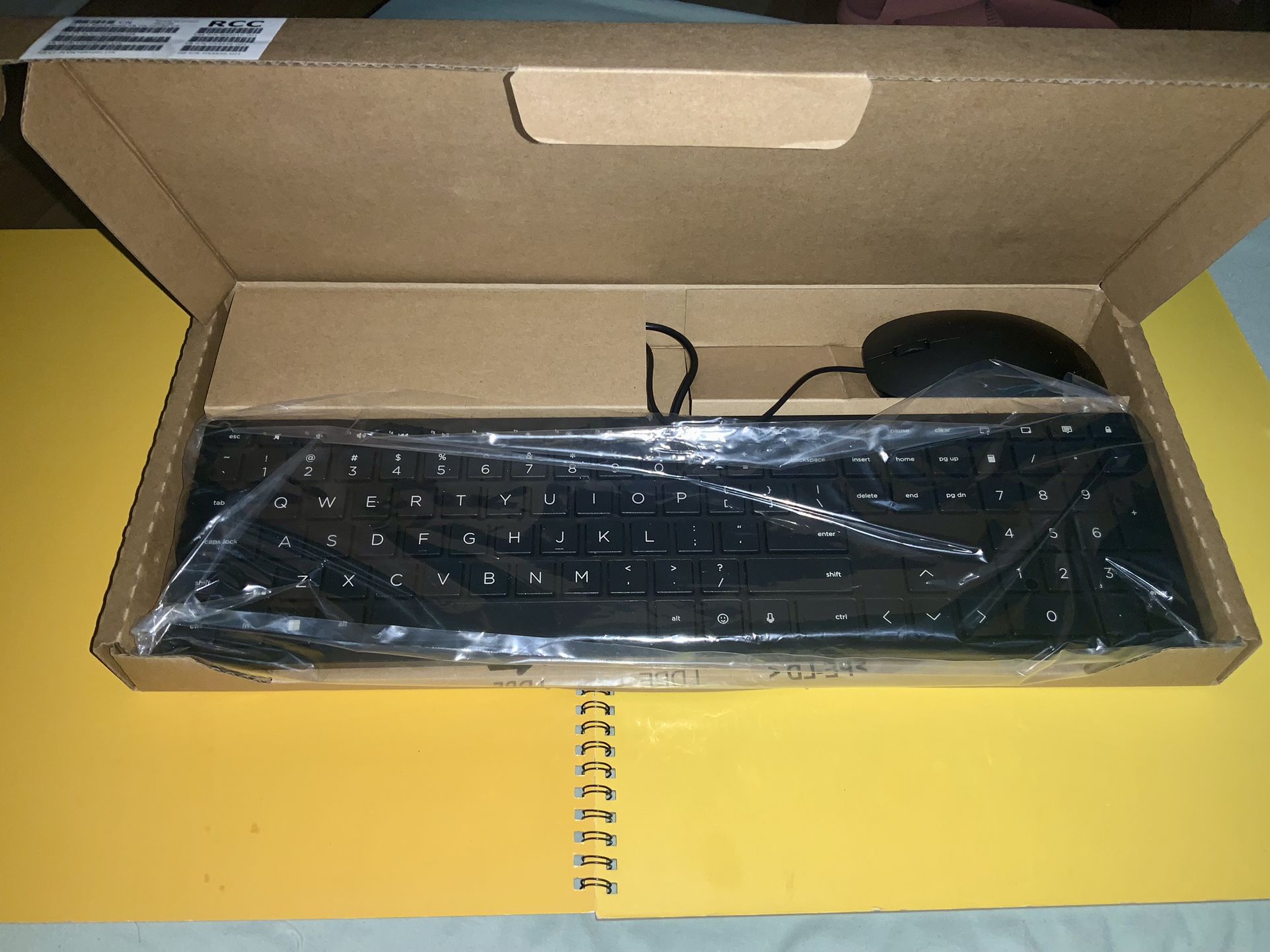 HP Wired keyboard And Mouse (Shoot Offer)
