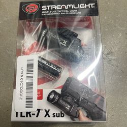 Streamlight TLR-7X Low-Profile Rail-Mounted Tactical Weapon LED Light - 69424