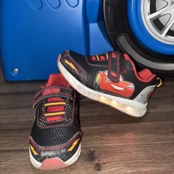 Light Up Cars Shoes Size 8K