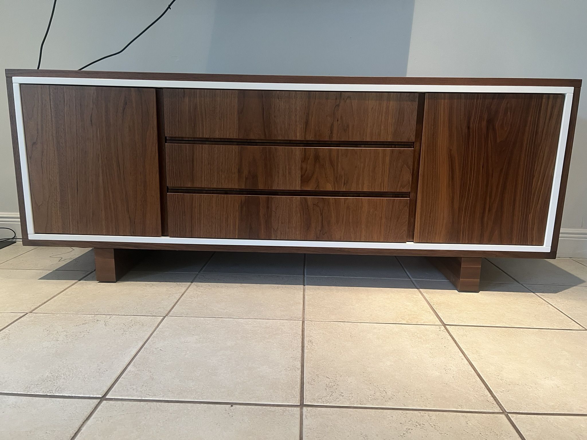 West Elm Media Console w/storage