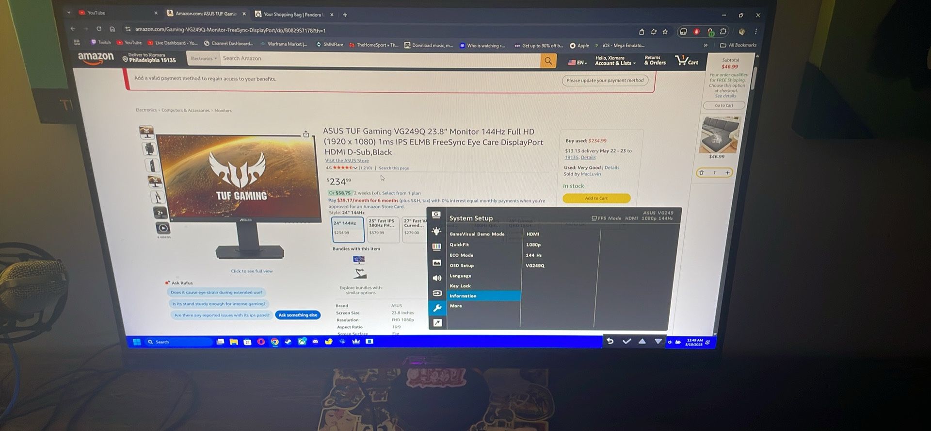 Asus VG249Q