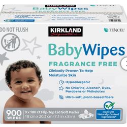 900 Baby Wipes $35