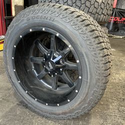 Jeep 5x5 Moto Metal Wheels 20x12