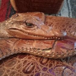 Antique Alligator Purses
