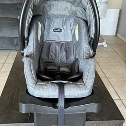 Evenflo Omni Plus Infant Car Seat, Mylar Gray, Unisex