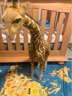 Hansa large stuffed giraffe