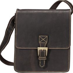 Visconti Genuine Leather Crossbody Messenger Bag – Timeless Style for Everyone