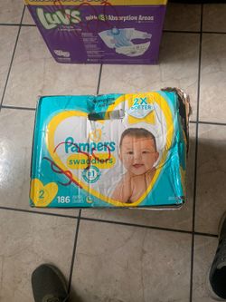 Pampers swaddlers size 2 count 186