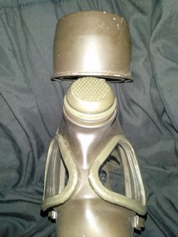 Army gas mask with filter only $40.
