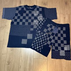 LV Shirt Short Set 