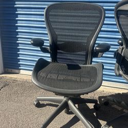 Herman miller Aeron’s B & C office chairs fully loaded