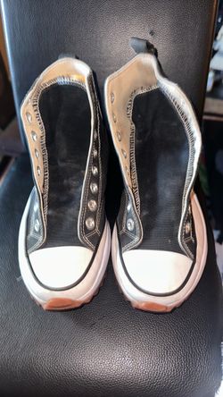black Converse Run Star Hike Platform High Top sneakers Size 7