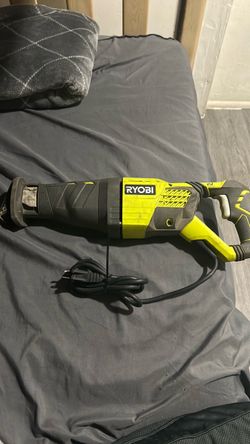 Corded Ryobi reciprocating saw