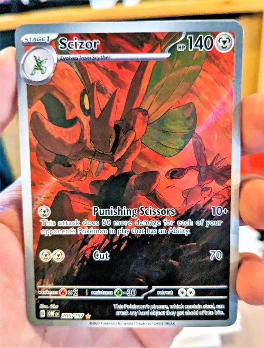 Scizor Illustration Rare