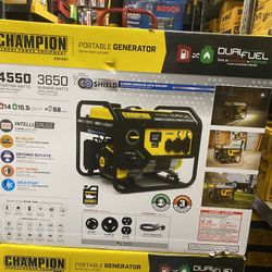 Champion Power Equipment 4550/3650-Watt Recoil Start Gasoline and Propane Powered Dual Fuel Portable Generator with CO Shield