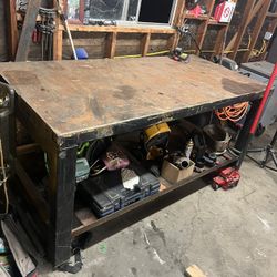 Solid Metal Welding Table 