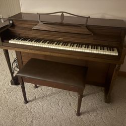 Wooden Piano