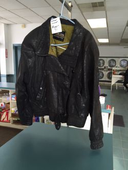 Leather jacket