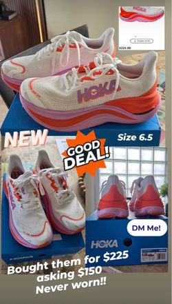 Hoka Skyward X Running Shoes Size 6.5