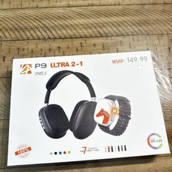 Smart Watch And P9 Headphones