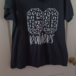 Women's Size XL Raiders Black Shirt