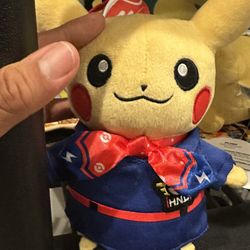 Pokémon Pikachu Flight Attendant Plush – Japan Airport Exclusive
