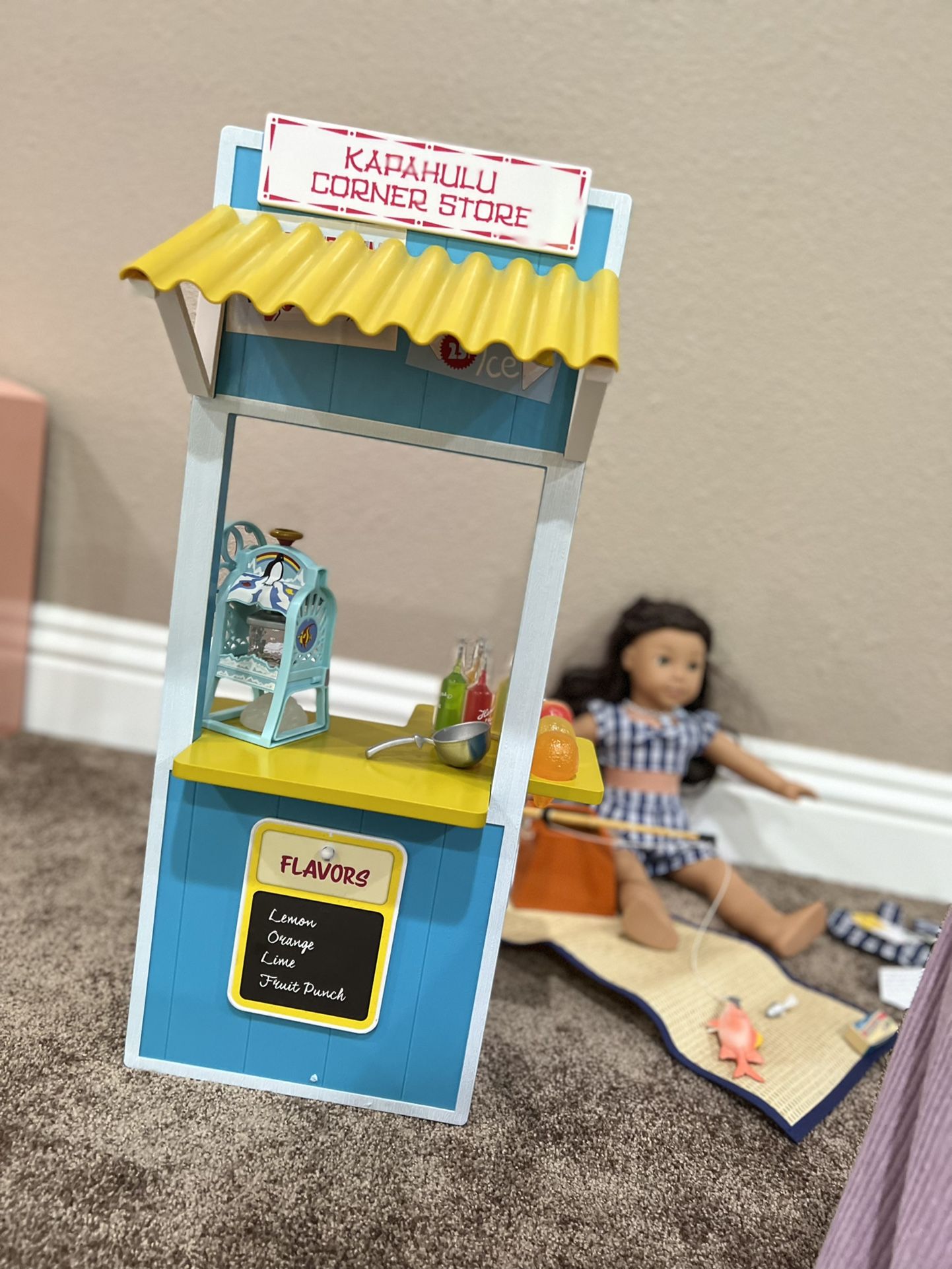 American Girl Doll Nanea Shaved Ice Set