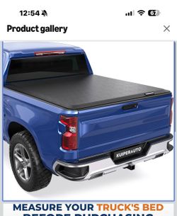 New in box 5.8FT Roll-Up Soft Vinyl Truck Bed Tonneau Cover