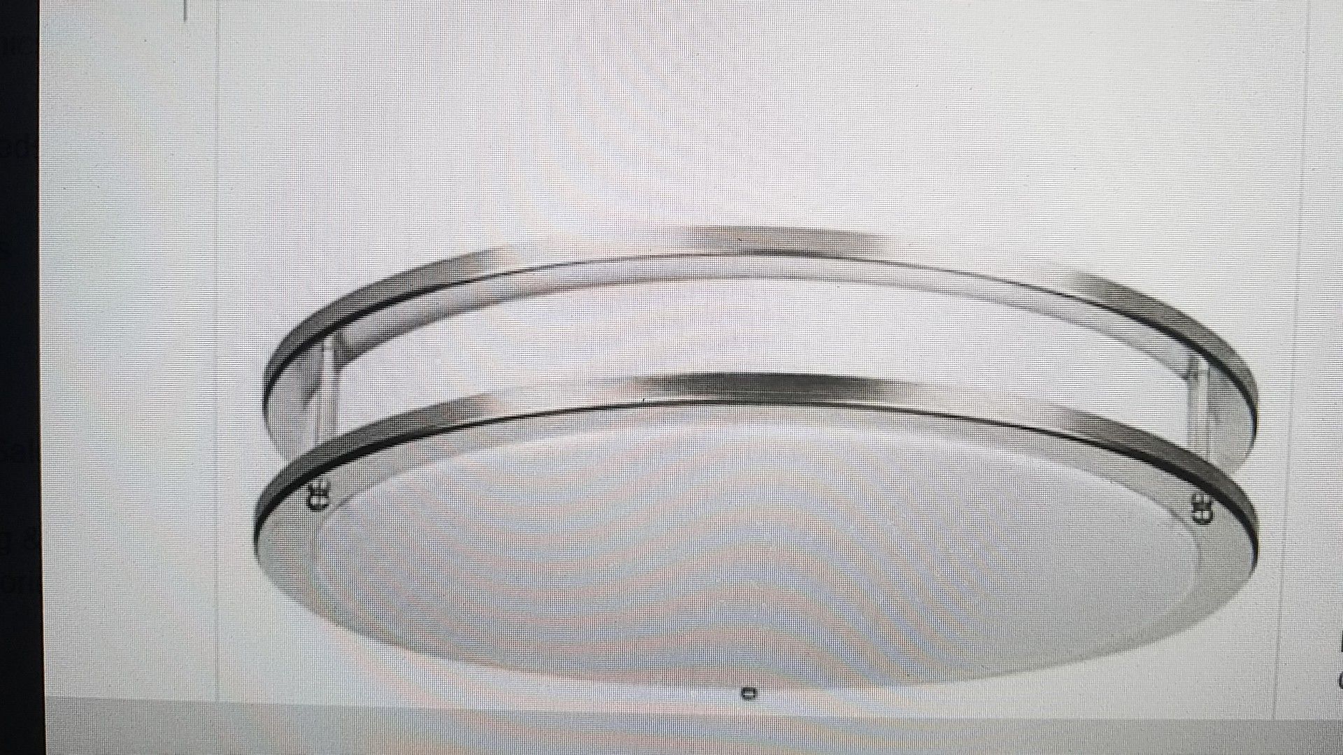 Luminance F9 915- 8 0 LED round flush mount bright satin nickel
