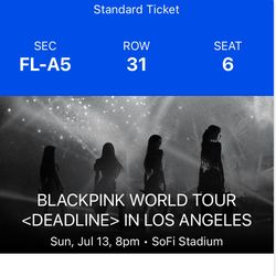 Blackpink Ticket 