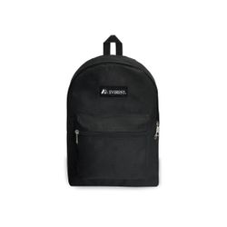 🎒 Unisex Basic 15” Backpack – Black | New