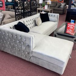 💎Huge Blowout Furniture Sale!💎 Brand New Sectional W/ Storage Chaise! $50 Down Takes It Home Today! 