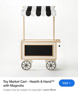 Toy market cart - hearth and hand from target