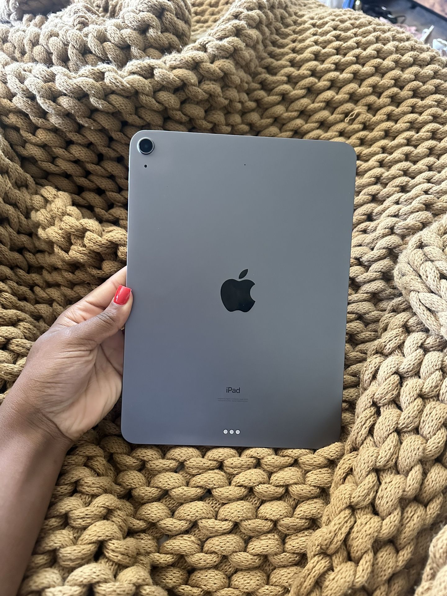 Gray iPad Air