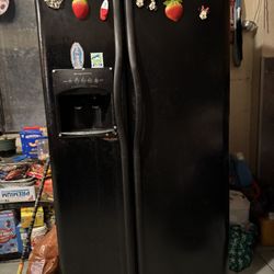 Black Refrigerator 