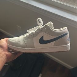 Jordan 1 Low Navy Blue Neutral Grey