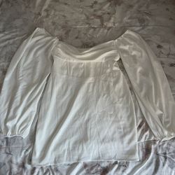 Princess Polly White Corset Dress 