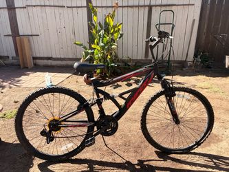 Black and Red Adult Mountain Bike