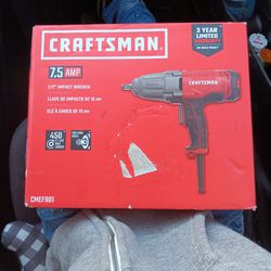 Craftsman 1/2" Impact Wrench 7.5 AMP
