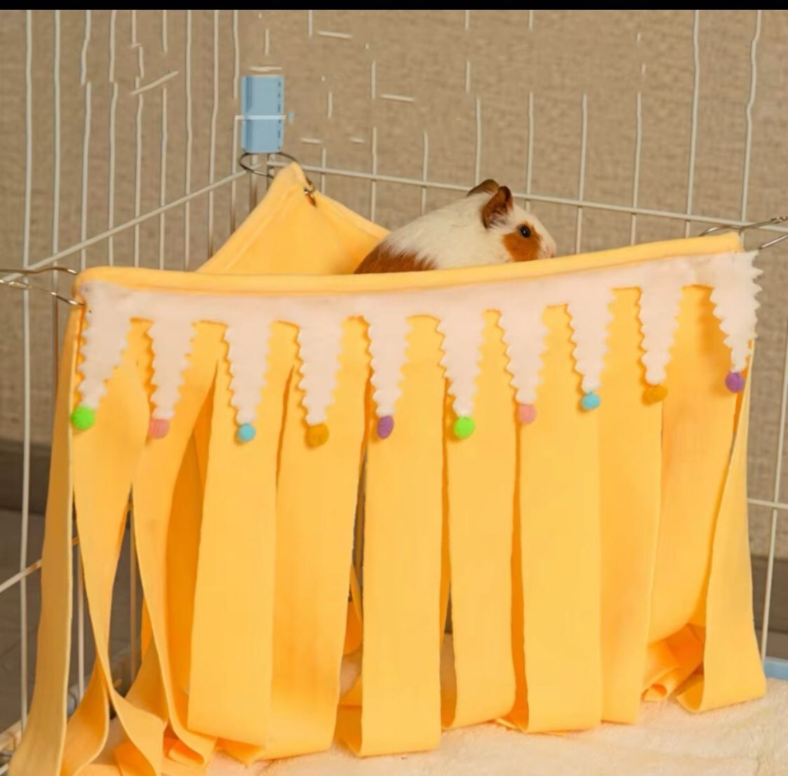 Yellow Hamster Hanging Hammock