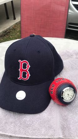 Red Sox Fan Gear Cap & Clock Ball