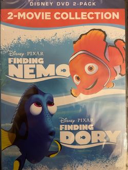Disney’s FINDING NEMO/FINDING DORY Double Feature (DVD-2021) NEW!