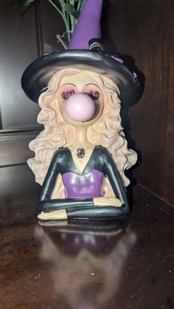 Bubble Gum Blowing Witch
