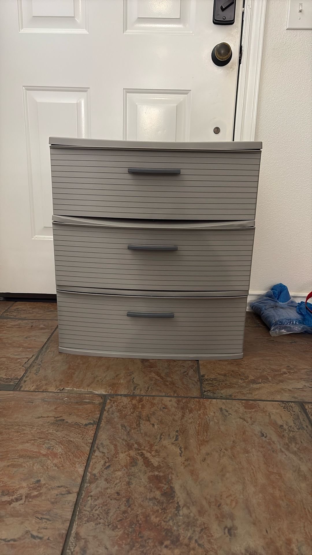 Plastic 3 Drawer Storage
